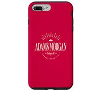 Adams Morgan Washington DC Moderne Coque pour iPhone 7 Plus/8 Plus