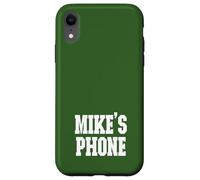 Adam's Phone Nom Adam personnalisé Blanc Vert Coque pour iPhone XR
