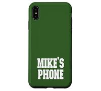 Adam's Phone Nom Adam personnalisé Blanc Vert Coque pour iPhone XS Max