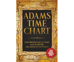Adams Time Chart: A Clear Full-Color Guide to Reading the Adams Synchronological Chart, or Map of History, Organized in Ten Panels with Zoomable Views Online