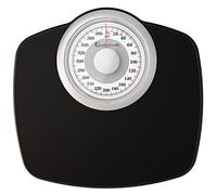 Adamson A25W Balance Pèse Personne Analogique - Nouveauté - Jusqu'à 180kg, Surface Antidérapante, Chiffres Extra Larges, Pèse Personne Mécanique, Garanti 20 Ans - Chambre et Salle de bain