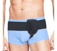 Adamson Garde de Hernie I Ceinture Herniaire Inguinale pour Homme I Côté Gauche ou Droit - Ceinture Soutien Post-opératoire Pour Hernies De L'aine - Sangle Ajustable à la Taille