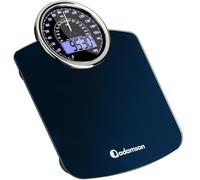 Adamson Pèse-personne Hybride - NOUVEAU - 2-en-1 Digital et Analogique - Jusqu'à 180 kg - Verre trempé épais - Grand écran - Lecture facile