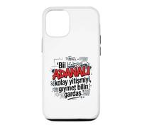 Adanali Inscription Stolz Auf Adana 01 Turquie Heimat Design Coque pour iPhone 12/12 Pro