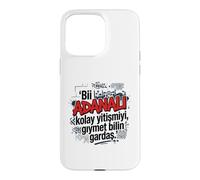 Adanali Inscription Stolz Auf Adana 01 Turquie Heimat Design Coque pour iPhone 15 Pro Max