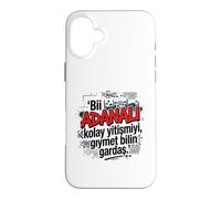 Adanali Inscription Stolz Auf Adana 01 Turquie Heimat Design Coque pour iPhone 16 Plus