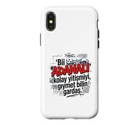 Adanali Inscription Stolz Auf Adana 01 Turquie Heimat Design Coque pour iPhone X/XS