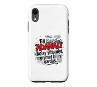 Adanali Inscription Stolz Auf Adana 01 Turquie Heimat Design Coque pour iPhone XR