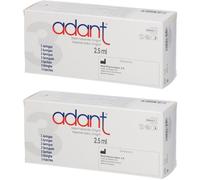 adant® Solution Injection IA 1% Seringue(S) Préremplie(S) 2x3x2,5 ml