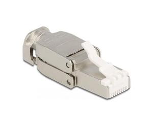 Adap Delock Compatible Rj45 Plug Cat.6a Stp Tooless
