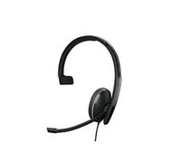ADAPT 135 USB II - ADAPT 100 Series - micro-casque - sur-oreille - filaire - USB, jack 3,5mm - noir - Optimisé pour la CU