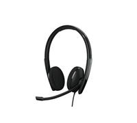 ADAPT 160 USB-C II - ADAPT 100 Series - micro-casque - sur-oreille - filaire - USB-C - noir - Optimisé pour la CU