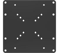 Adapt-A Plaque Adaptateur Vesa Universel Pour L'Élargissement Des Distances Vesa, Agrandit De Vesa 50X50 Jusqu'À 200X200, Max. 30Kg, Noir