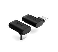 Adapt. angle USB-C 90°, USB 3.2 Gen2, 10 Gbit/s, 5 A, 240 W, lot de 2