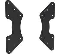 ADAPT-C Plaque Adaptateur VESA universel pour l'Élargissement des Distances VESA, agrandit de VESA 200x200 jusqu'à 400x400, en 2 pièces, max. 30kg, noir
