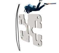 Adaptable Weight System: Dive weights designed with versatility enable seamless adjustments for different diving conditions, ensuring stability and ease of use whether exploring shallow reefs or deepe