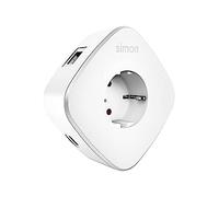 ADAPTADOR 2 USB + 1 USB C + 1 TOMA 16A - CL610301