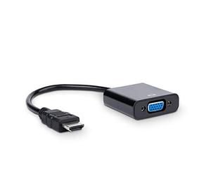 ADAPTADOR AKYGA AK-AD-42 (HDMI M - D-SUB (VGA) F, 0,15 M, BLACK COLOR)