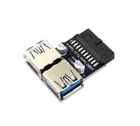 Adaptador de 19 Pinos para USB3.0/3.1 19P/20P Conector Frontal Fêmea Tipo A Conversor USB 3.0 Plug-In Plug