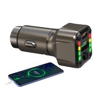 Adaptador De Cargador De Automóvil USB C - Cargador Tipo C De 50W, Potente Bloque De Doble Puerto, Diseño Resistente Y Eficiente | Accesorio De Coche para Carga Rápida Enchufe Alta Velocidad