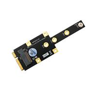 Adaptador de Chave Mini PCI-E para M.2 M PCIExpress NVME SSD Conversor Riser Board Placa ExpansãO 2230 2242 2260 2280