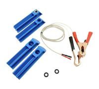 Adaptador de limpiador de descarga para probador de inyector de de coche, prueba de presión de bomba de, boquillas de inyectores de Gas automotrices, limpiador de pulso ilimitado