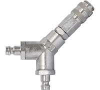 Adaptador en Y para purga de aparatos, medida K