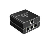 Adaptador Ethernet 1000Mbps LAN Internet Splitter Cat 6 RJ45 Gigabit Switch para PC Laptop TV Box Roteador 1 A 3