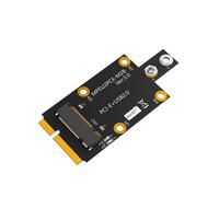 Adaptador Mini M.2 Key B para PCI-E com Slot CartãO Dual NANO SIM MóDulo 3G/4G/5G