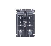 Adaptador NGFF para SATA 2 Portas M.2 SSD B Key SATA3.0 6Gbps Conversor 2230 2242 2260 2280 M2 PC