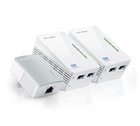 ADAPTADOR Red TP-LINK KIT 3X PLC 300MBPS AV500 WIF