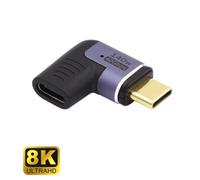 ADAPTADOR USB-C EWENT MACHO-HEMBRA MAGNETICO PD140W PURPURA