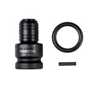 Adaptateur 1/2" à 1/4" METABO 628837000 - Pour visseuse à choc E6,3 - 3 pièces