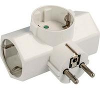Adaptateur 1 mâle vers 3 fiches Schuko femelles