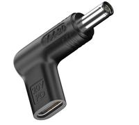 Adaptateur 100 W type C vers DC 6,0 x 3,7 mm - Fiche vers DC 12 V 19 V 20 V - Adaptateur 100 W USB C vers 6,0 x 3,7 mm - Pour ordinateur portable Asus Rog Gamying et plus encore