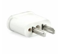 Adaptateur 10A avec 1 Prise américaine/européenne, idéal pour connecter des appareils électriques dans différentes régions.