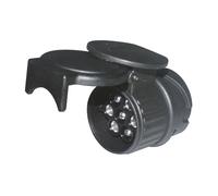 Adaptateur 12V, mâle 13 plots, femelle 7 plot - AUTOBEST - 242511