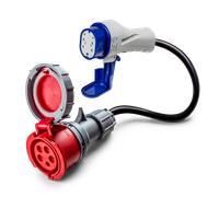 Adaptateur 16A 5 pôles vers Type 3 |