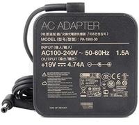 Adaptateur 19V 4,74A 90W ADP-90YD B PA-1900-30 Chargeur Compatible avec ASUS A52F A53E A53S S53U F555LA K52F K53S N550 N56 R510C K550LA K55A K55N VivoBook