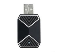 Adaptateur 2 en 1 sans fil pour Carplay pour Android Auto, AI Box Dongle avec commande vocale, convertisseur filaire vers sans fil pour véhicules et smartphones compatibles
