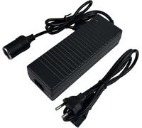 Adaptateur 220v 12v Allume Cigare Convertisseur - Prise Allume Cigare de Voiture Adaptateur - Noir - pour Gonfleur Pneu/Aspirateur