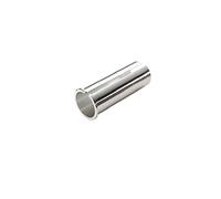 Adaptateur 25,4 mm > 26,8 mm Manchon réducteur de Selle Shim Support de Selle de vélo en Aluminium pour vélo de Course VTT Argenté Vintage