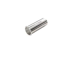 Adaptateur 25,4 mm > 26,8 mm Manchon réducteur de Selle Shim Support de Selle de vélo en Aluminium pour vélo de Course VTT Argenté Vintage