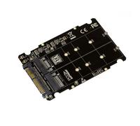 Adaptateur 2x M2 PCIe M et B Key vers U2 (68Pin SFF-8639)