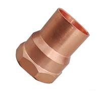 Adaptateur 3/4 en cuivre à femelle NPT conçu pour être compatible avec les types de tubes de plomberie standard (2)