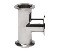 Adaptateur 3 voies for collier de serrage sous vide en T, raccord tuyau acier inoxydable SUS304, produit brassage bière(KF40)