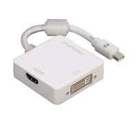 adaptateur 3en1 Mini DisplayPort vers HDMI DVI Displayport