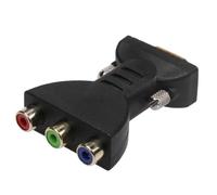Adaptateur 3RCA RGB femelle vers HD, composant de Style VGA à 15 broches, prise vidéo