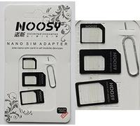 Adaptateur 4 en 1 nano micro sim adaptateur de carte sim pour iphone 4, 5, 6 universal, samsung, hTC