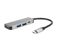 adaptateur 4 en 1 TypeC vers HDMI, extension TypeC pour Huawei P20 Pro, Samsung Galaxy S9/S8